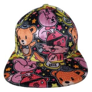 Five Nights At Freddy's Snapback 5 Panel Cap Multi One Size Adjustable Printed
